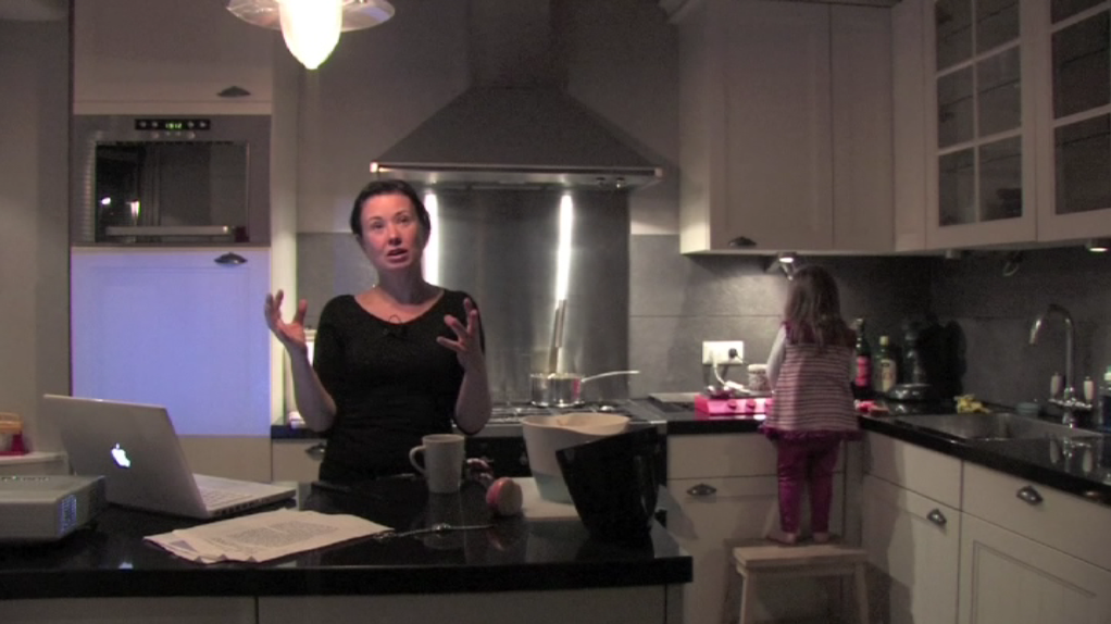 Deirdre Donoghue ‘Kitchen Lecture: Notes on Gestures’ (still) 2009.