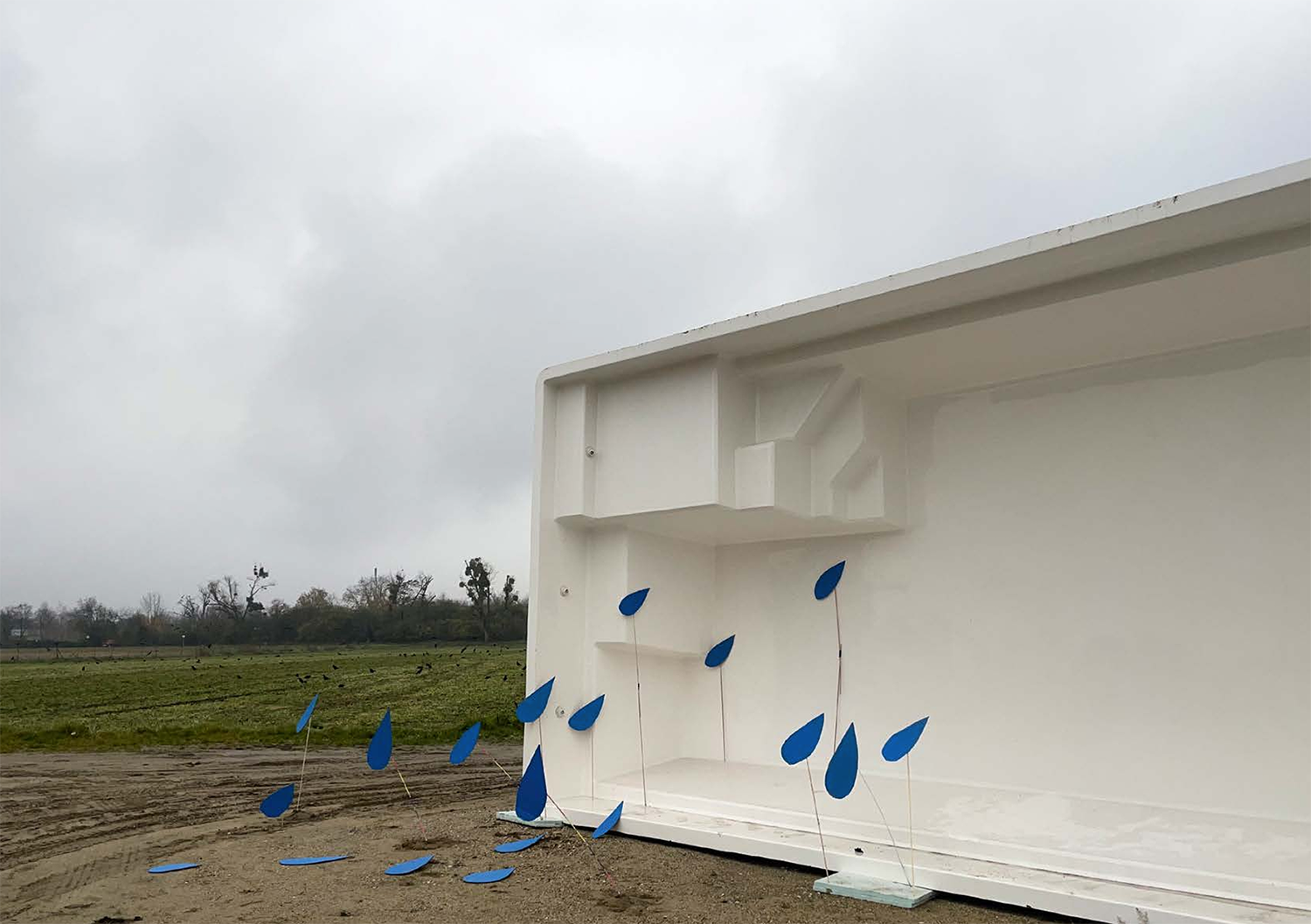 Marlene Hausegger ‚Trübes Wasser‘ 2022. Part of ‚BUSSI AUS WIEN‘ 2022.