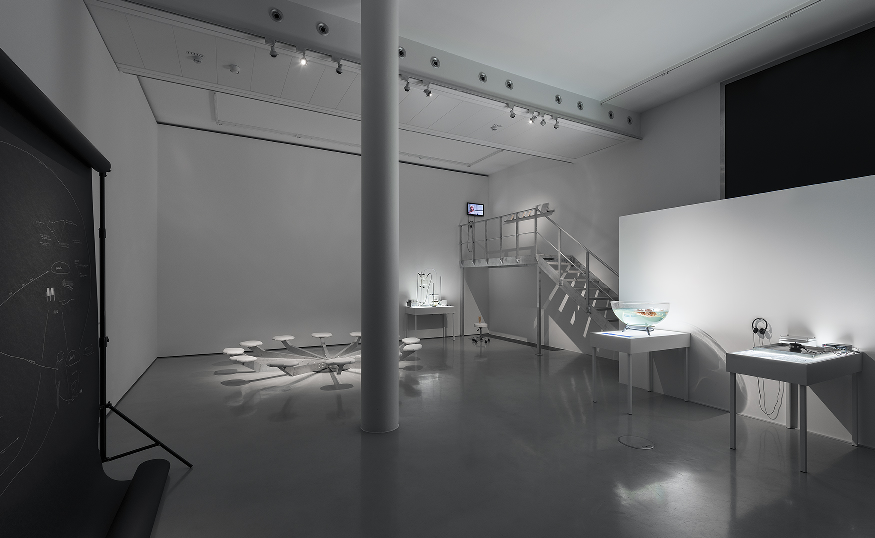 Jenny Brockmann ‚Wissensraum: Irreversibler Raum‘ (exhibition view) 2015.