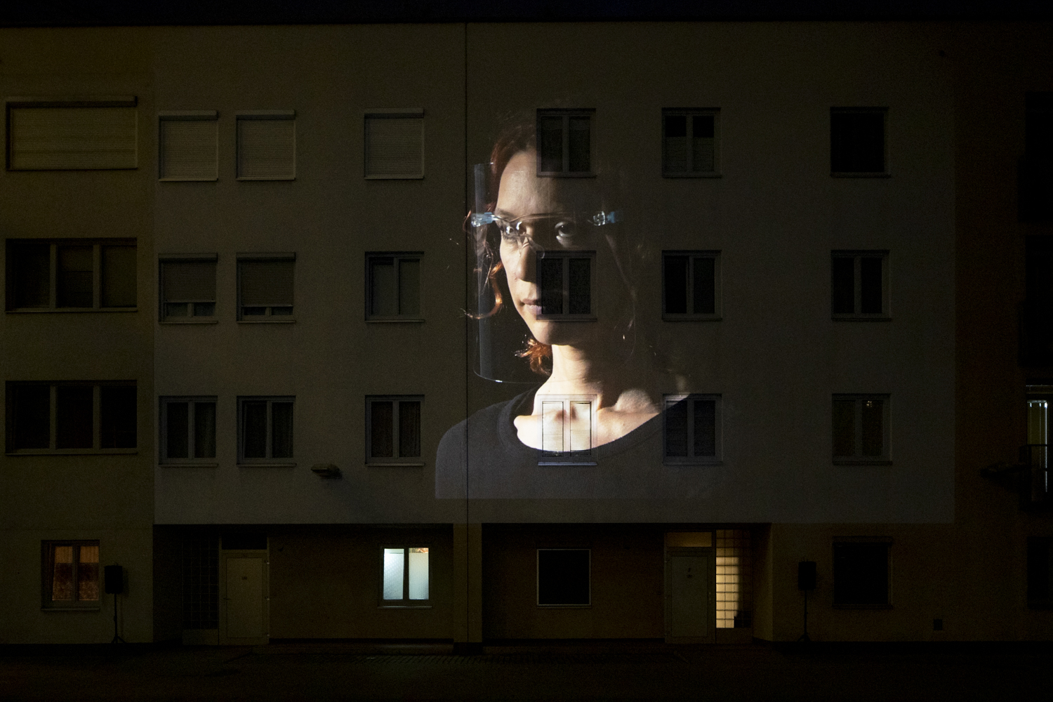 Wandertag with Anna Witt ‚Hautfront‘ 2009 (installation view) 2021.