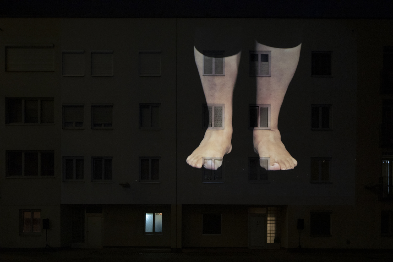 Wandertag with Anna Witt ‚Hautfront‘ 2009 (installation view) 2021.