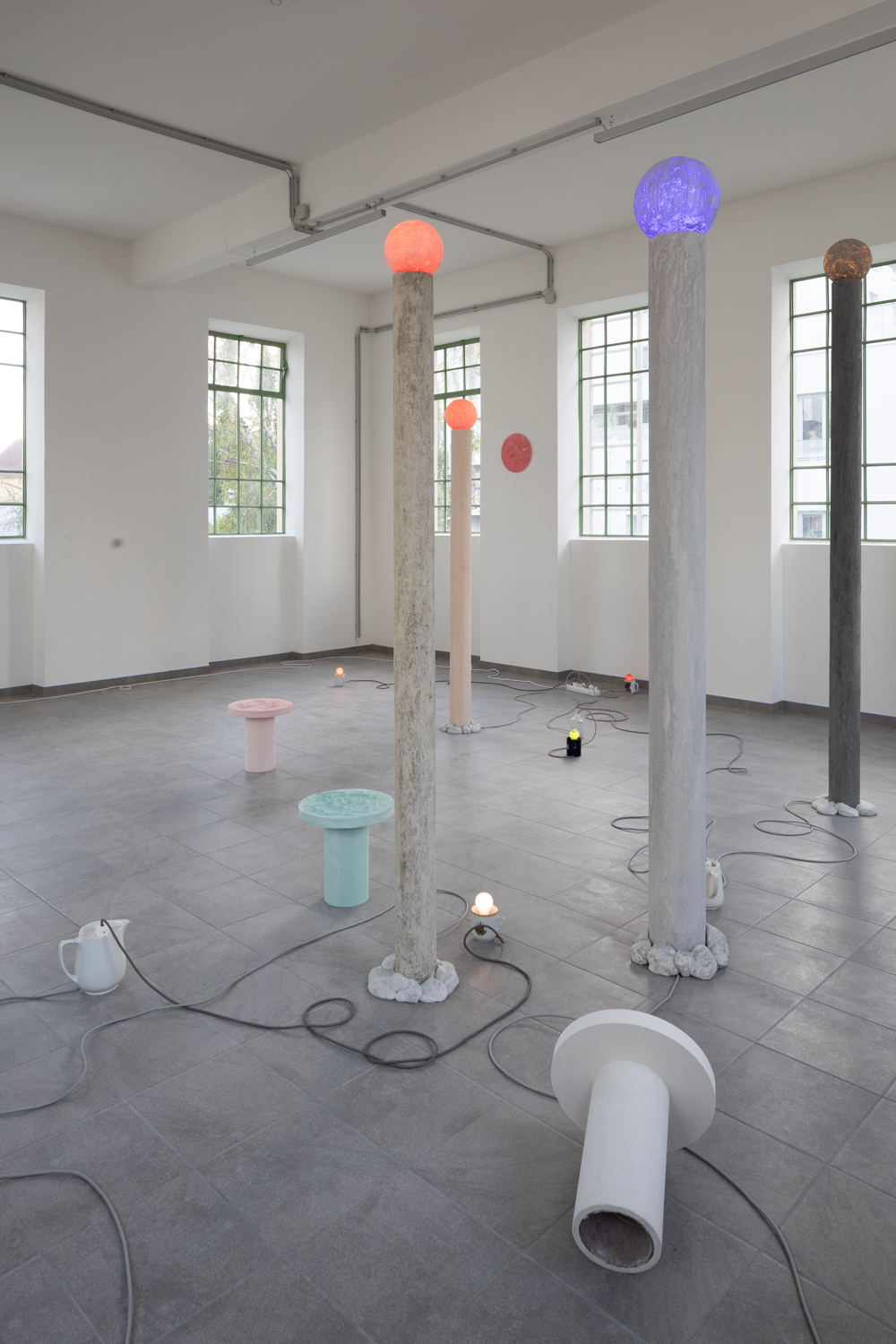 Wandertag with Lukas Thaler ‚Painted with your eyes‘ (installation view) 2021.