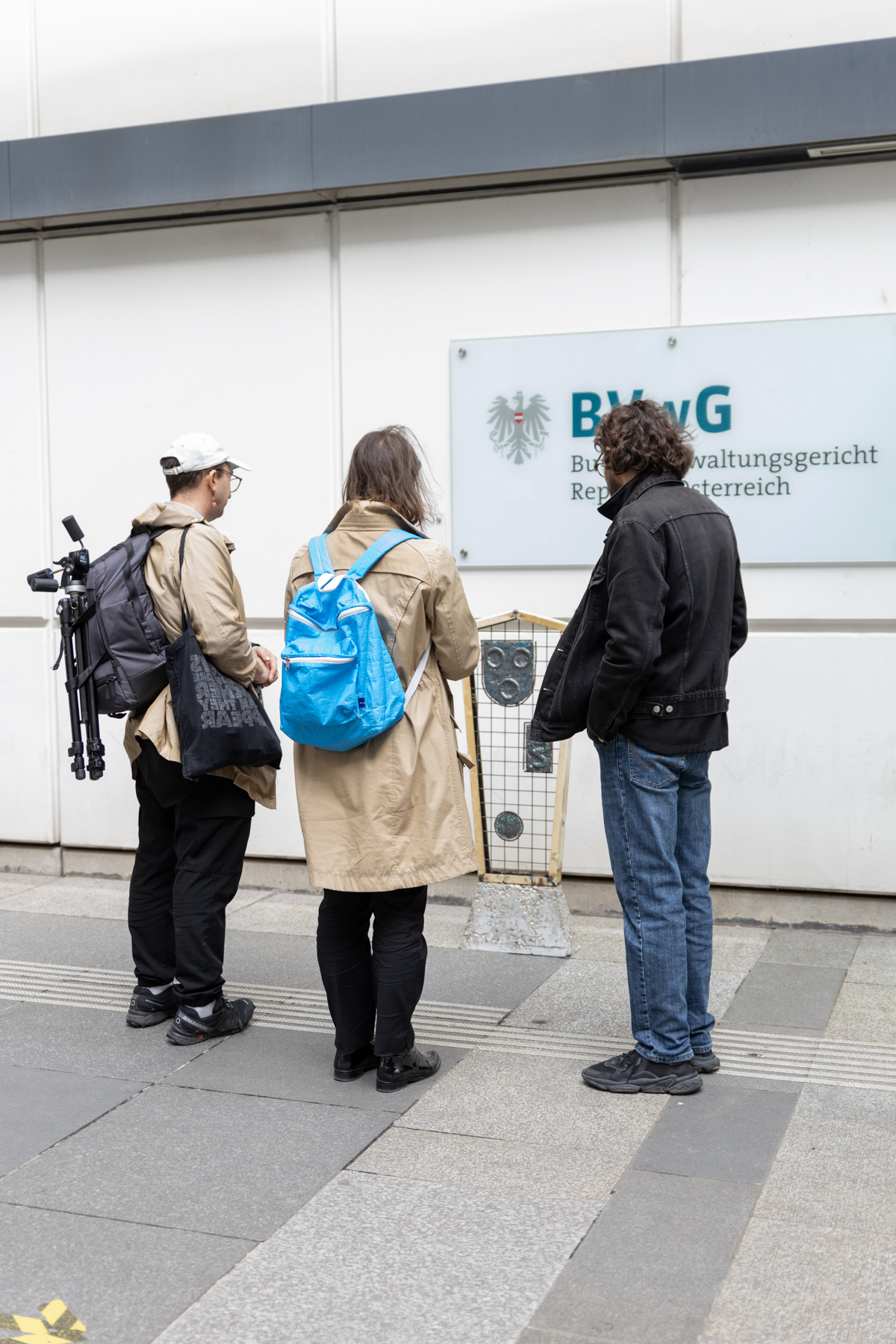 Wandertag with Martin Chramosta 'Gehäuse' (installation view) 2023.